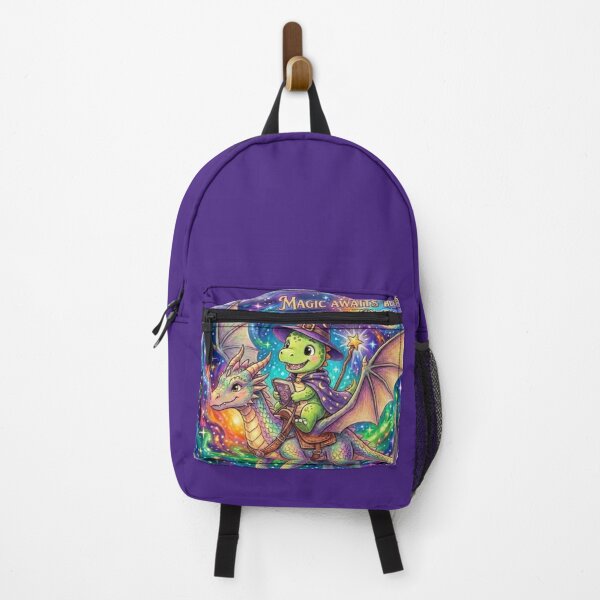 Item preview, Cute Dinosaur Dragon Rider Fantasy Wizard Graphic Design PNG designed and sold by Dinaelsherkawy.