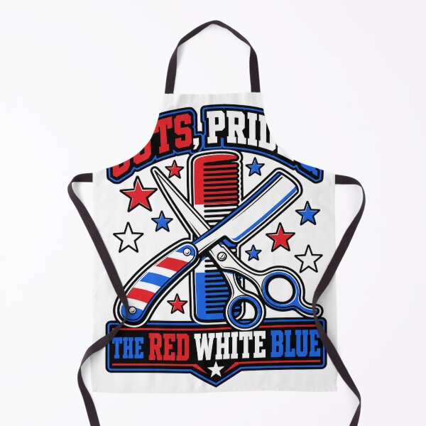 Item preview, Patriotic Barber Cape 4th Of July Fade Master designed and sold by VisualArtsOasis.