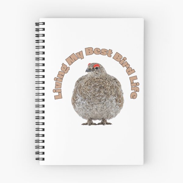 Item preview, Living My Best Bird Life Awebo Bird | Willow Ptarmigan Meme designed and sold by HelgaCraftery.
