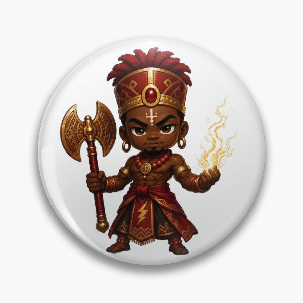 Item preview, Shango Mythology Mascot Design designed and sold by The Dark Files.