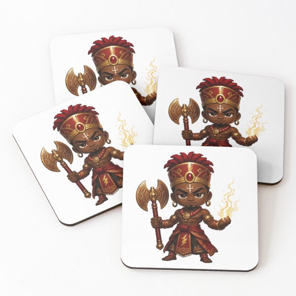Item preview, Shango Mythology Mascot Design designed and sold by The Dark Files.