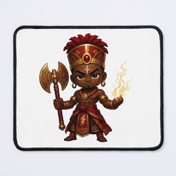 Item preview, Shango Mythology Mascot Design designed and sold by The Dark Files.