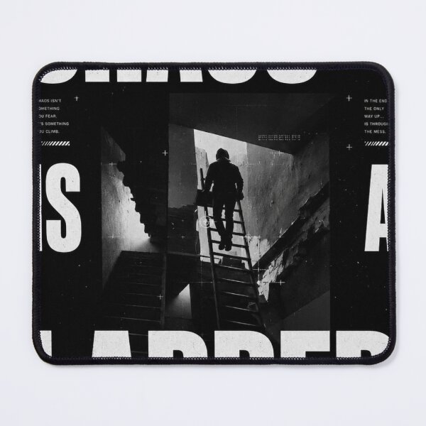 Item preview, CHAOS IS A LADDER – Dark Streetwear Poster Design designed and sold by KAIGEN7.