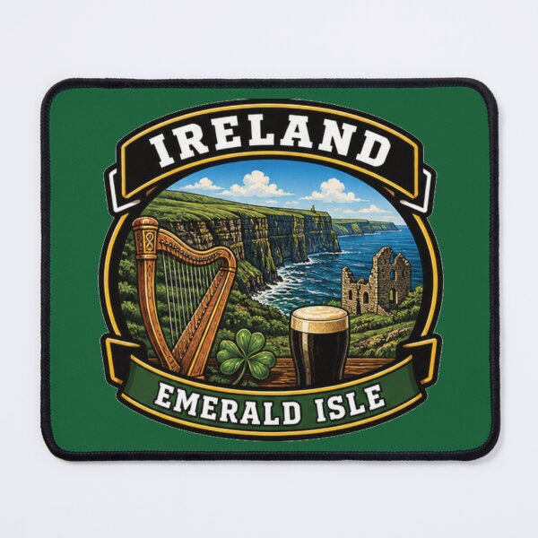 Item preview, Ireland – Land of Celtic Legends designed and sold by GnuArt.