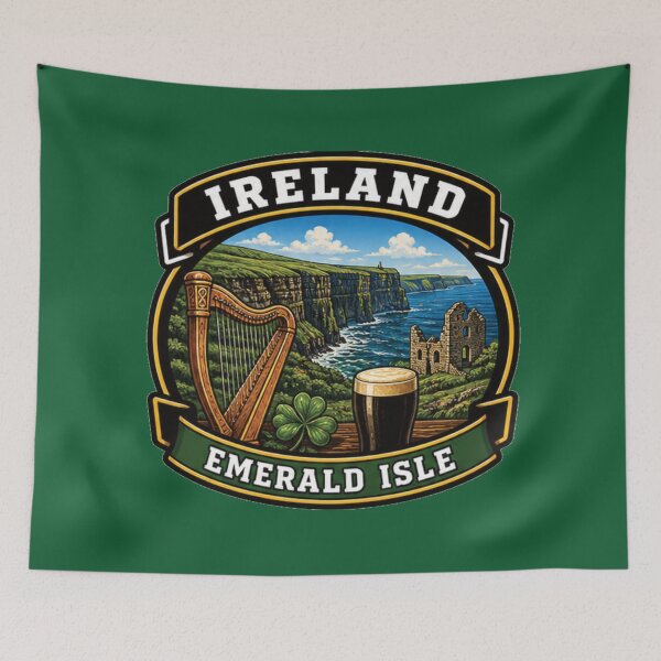 Item preview, Ireland – Land of Celtic Legends designed and sold by GnuArt.