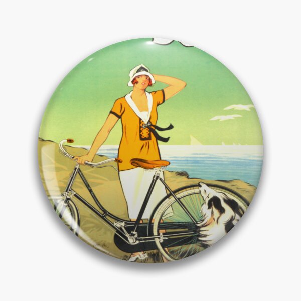Item preview, Bicycle Vintage Ad De Dion Bouton with Dog designed and sold by BlueLineLAX.