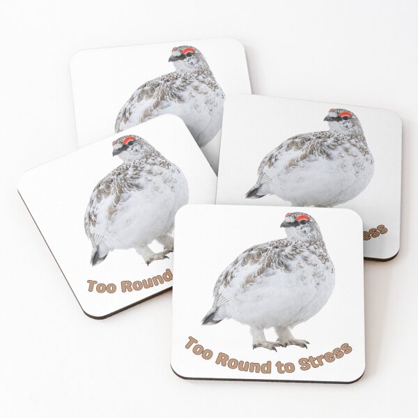 Item preview, Too Round To Stress Awebo Bird | Willow Ptarmigan Meme designed and sold by HelgaCraftery.