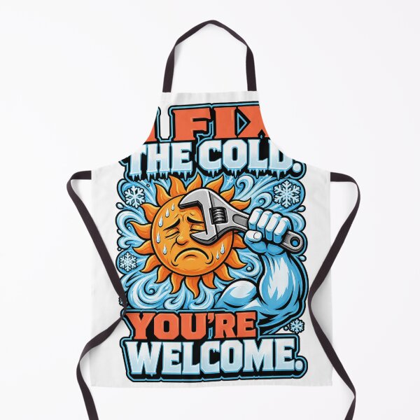 Item preview, HVAC Technician Summer Heat Season Cooling Expert designed and sold by VisualArtsOasis.