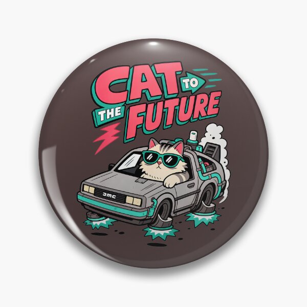 Item preview, Cat To The Future designed and sold by BrambleBox.
