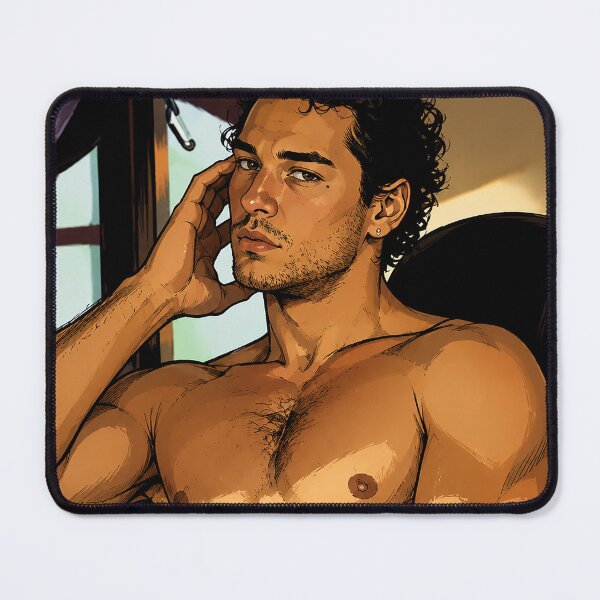 Item preview, Belmont Cameli (Garrett Graham) from the series Off Campus, air thinker (fan art) designed and sold by PopCultureAndStuff.