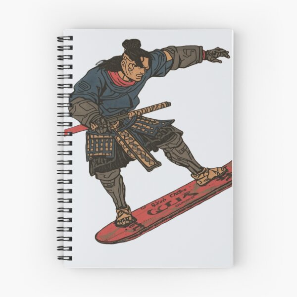 Item preview, Cyberpunk Samurai Snowboarder Anime Art designed and sold by ItzLacarth.