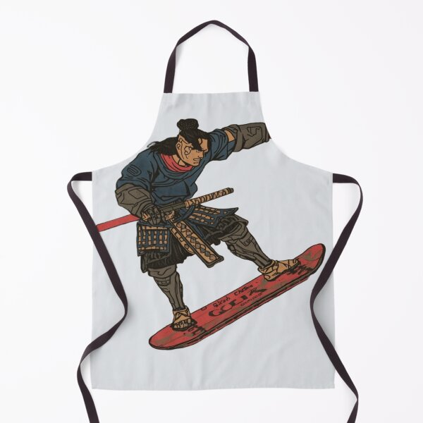 Item preview, Cyberpunk Samurai Snowboarder Anime Art designed and sold by ItzLacarth.