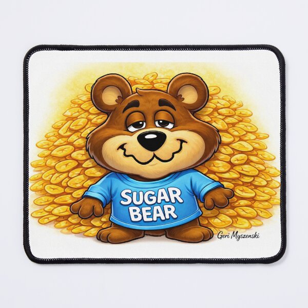 Item preview, Golden Crisp Cereal Sugar Bear  designed and sold by The Art Queen Of Michigan .