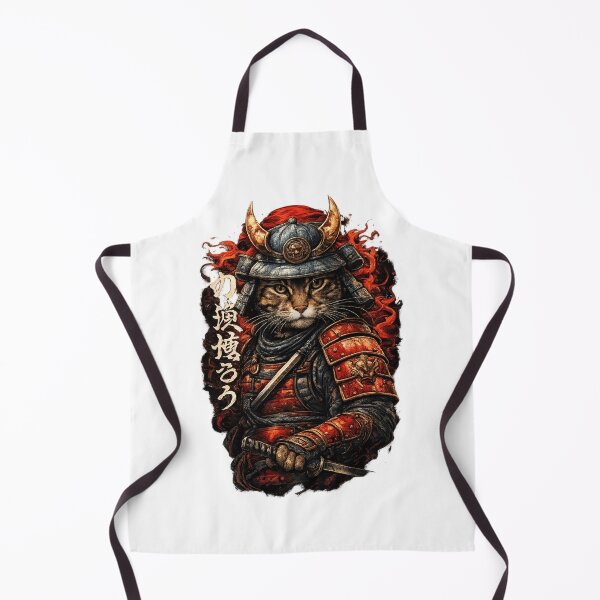 Item preview, Samurai Cat Warrior Japanese Anime  designed and sold by afr-saad.