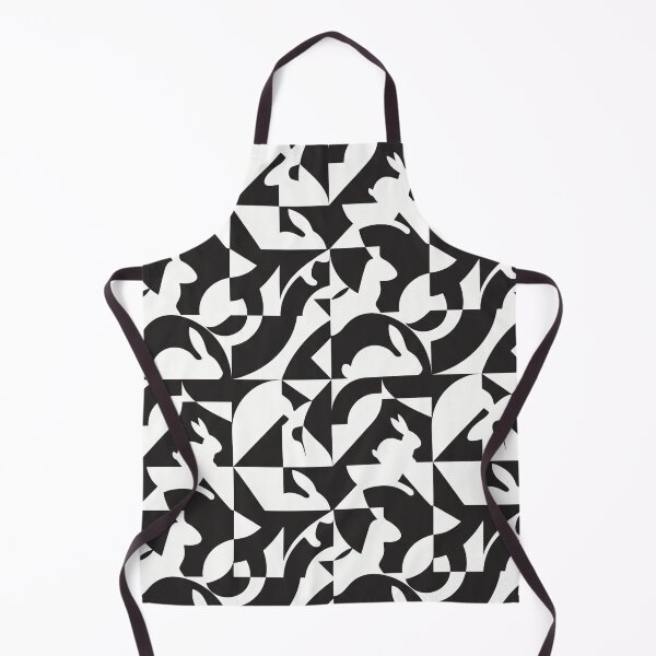 Item preview, Hidden Rabbit Optical Illusion Pattern | Clever Negative Space Design designed and sold by Rovano.