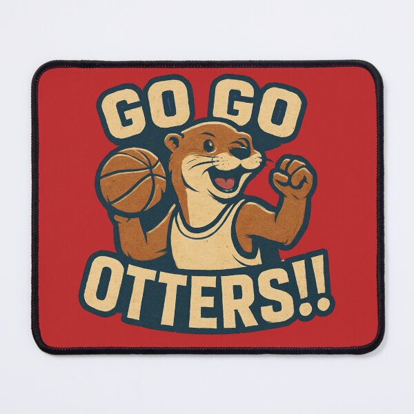 Item preview, Go Go Otters!! designed and sold by Magenta Merch.