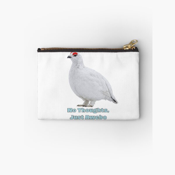 Item preview, No Thoughts Just Awebo | Willow Ptarmigan Meme Bird designed and sold by HelgaCraftery.