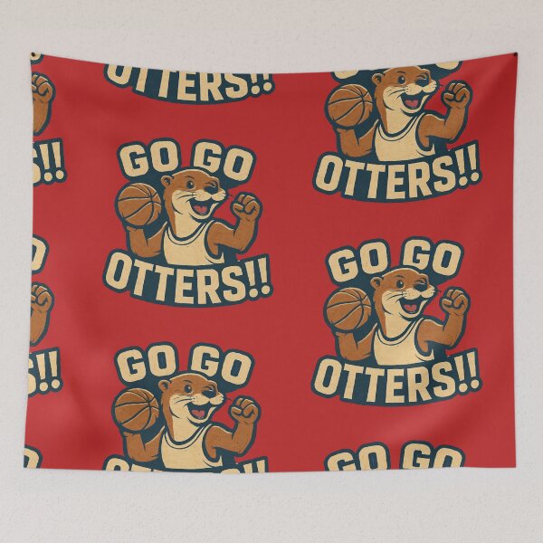 Item preview, Go Go Otters!! designed and sold by Magenta Merch.