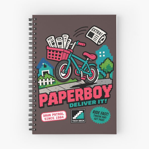 Item preview, Paperboy Game designed and sold by BrambleBox.