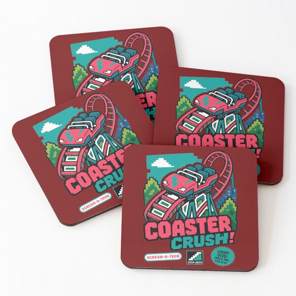 Item preview, Coaster Crush Game designed and sold by BrambleBox.