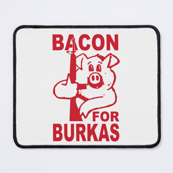 Item preview, Bacon For Burkas; designed and sold by StickerApe.