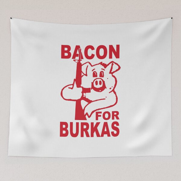 Item preview, Bacon For Burkas; designed and sold by StickerApe.