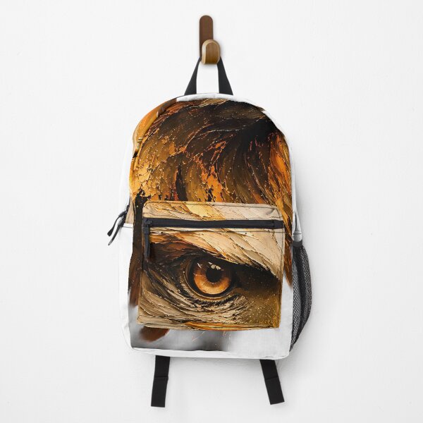 Item preview, Golden Eagle Majesty: Impasto Oil Painting designed and sold by SupernovaNote.