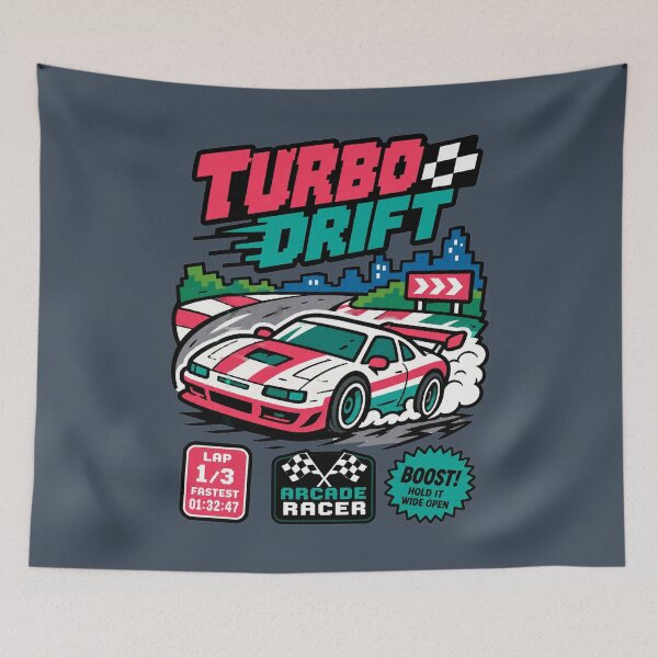 Item preview, Turbo Drift Game designed and sold by BrambleBox.