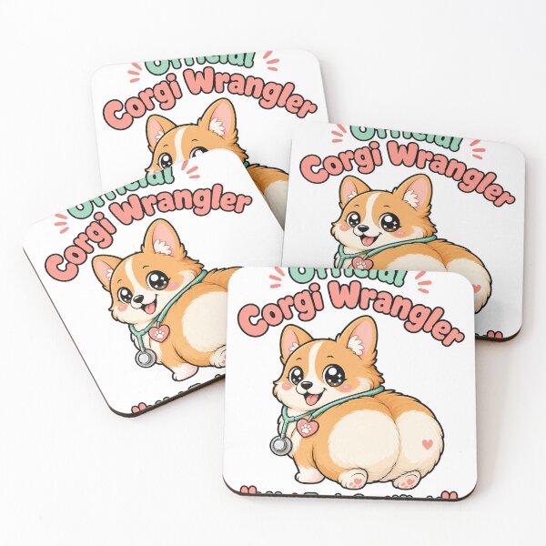Item preview, Corgi Vet Tech Certified Wrangler Funny designed and sold by VisualArtsOasis.