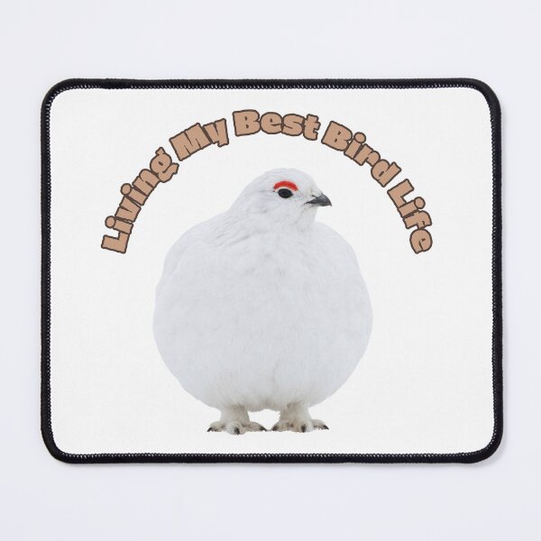 Item preview, No Brain Cells Full Roundness | Awebo Bird Willow Ptarmigan Meme designed and sold by HelgaCraftery.