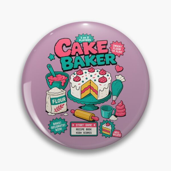Item preview, Cake Baker Game designed and sold by BrambleBox.