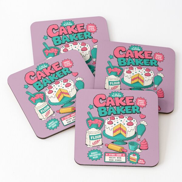 Item preview, Cake Baker Game designed and sold by BrambleBox.