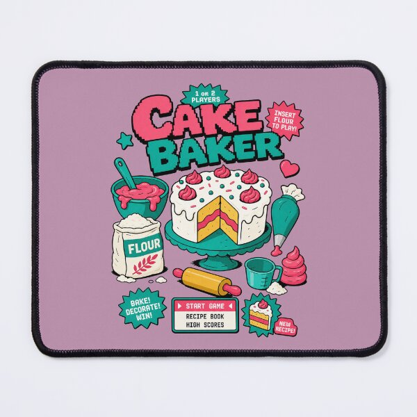 Item preview, Cake Baker Game designed and sold by BrambleBox.