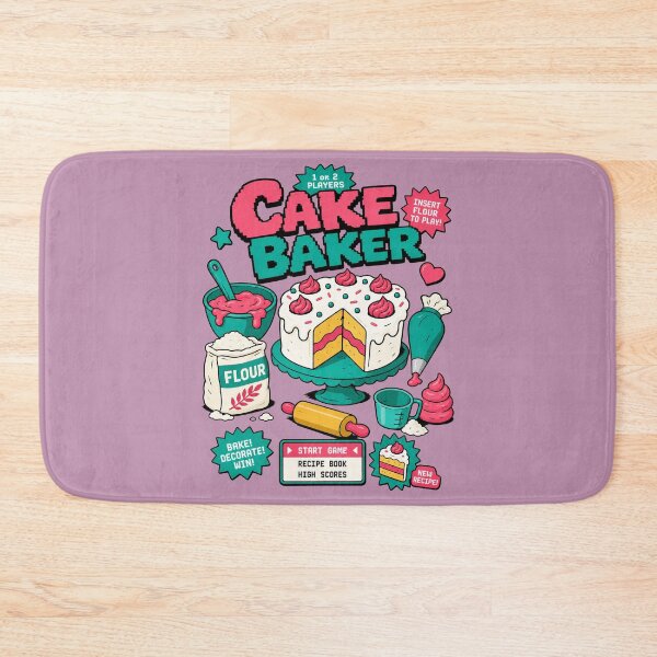 Item preview, Cake Baker Game designed and sold by BrambleBox.