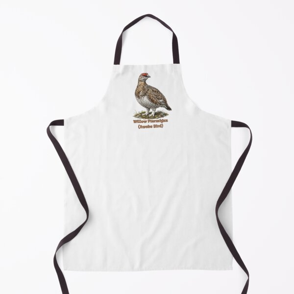 Item preview, Willow Ptarmigan Awebo Bird | Living My Best Bird Life Meme designed and sold by HelgaCraftery.