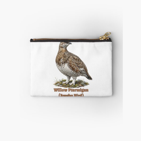 Item preview, Willow Ptarmigan Awebo Bird | Living My Best Bird Life Meme designed and sold by HelgaCraftery.