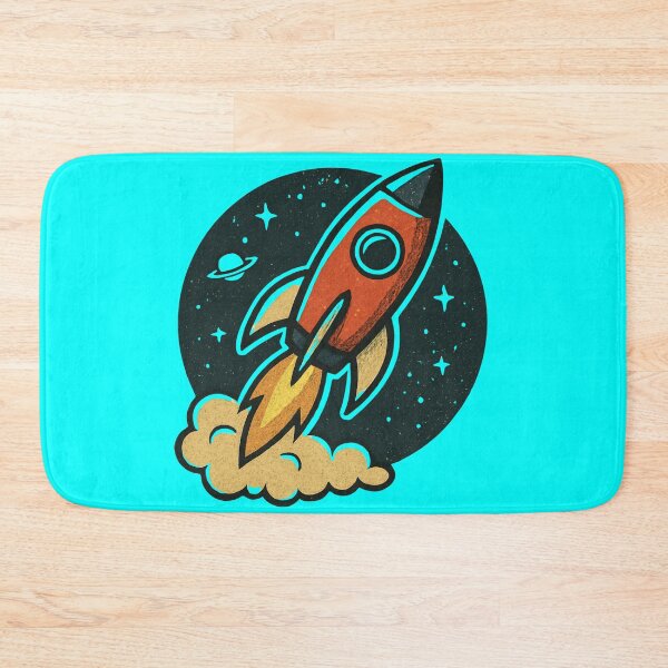 Item preview, Cartoon Spaceship designed and sold by Magenta Merch.