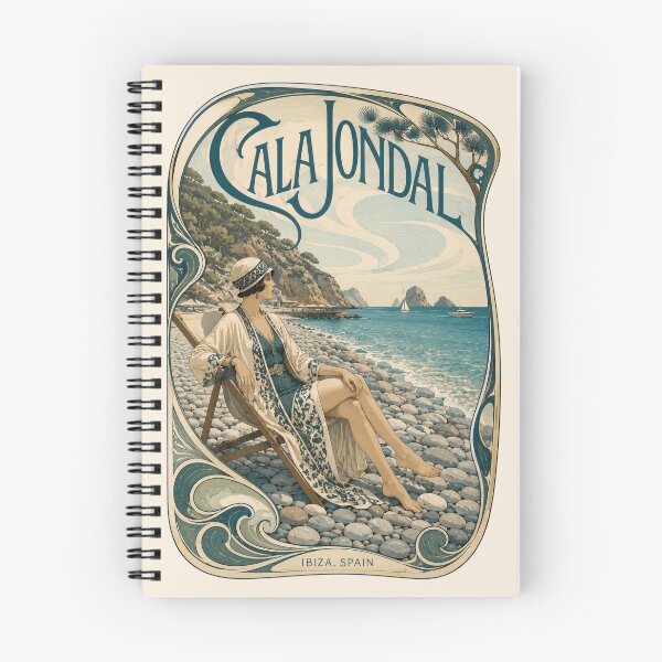 Item preview, Cala Jondal, Ibiza, Spain [Color Lithography] designed and sold by elektronen.