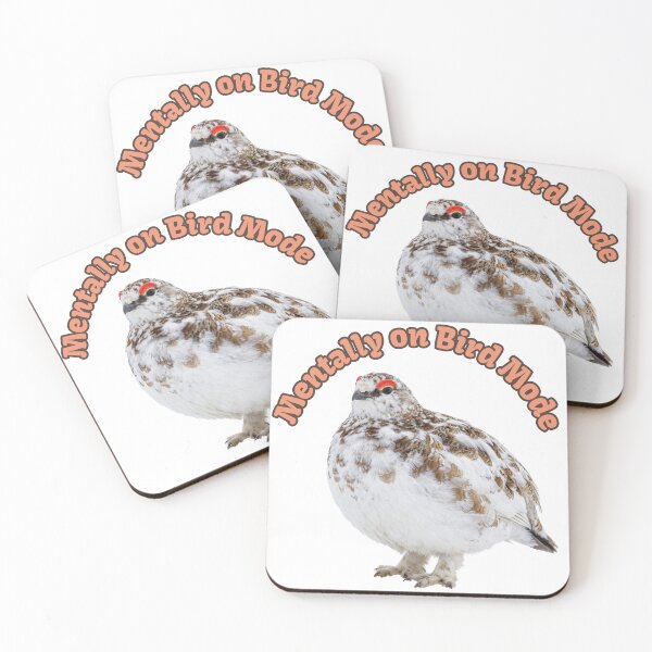 Item preview, Mentally Best Bird Life Mode | Awebo Bird Willow Ptarmigan Meme designed and sold by HelgaCraftery.
