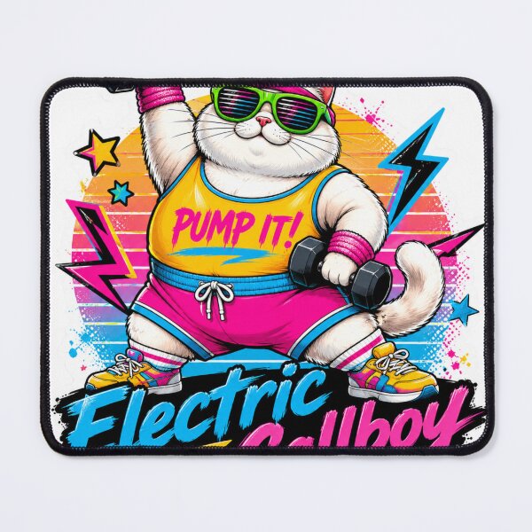 Item preview, Electric Callboy Retro Gym Cat Pump It Workout designed and sold by Digistore1221.