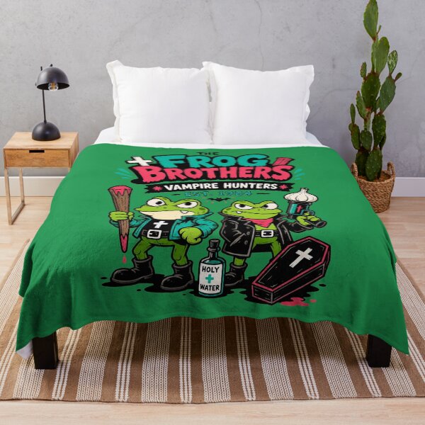 Item preview, Frog Brothers designed and sold by BrambleBox.