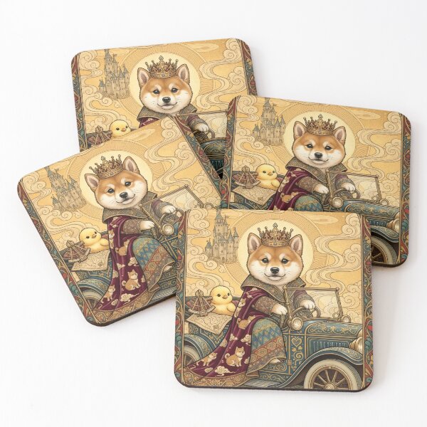 Item preview, Shiba Inu Dog Prince designed and sold by Black Cat Matters.