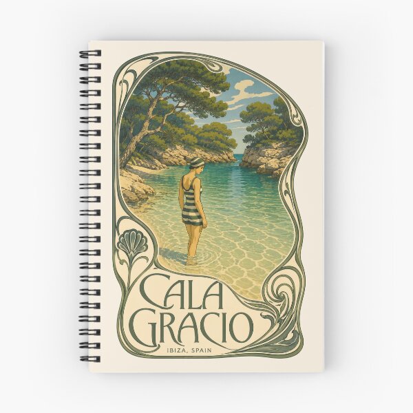 Item preview, Cala Gracio, Ibiza, Spain [Color Lithography] designed and sold by elektronen.