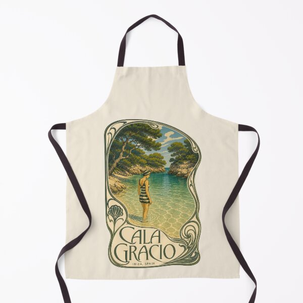 Item preview, Cala Gracio, Ibiza, Spain [Color Lithography] designed and sold by elektronen.