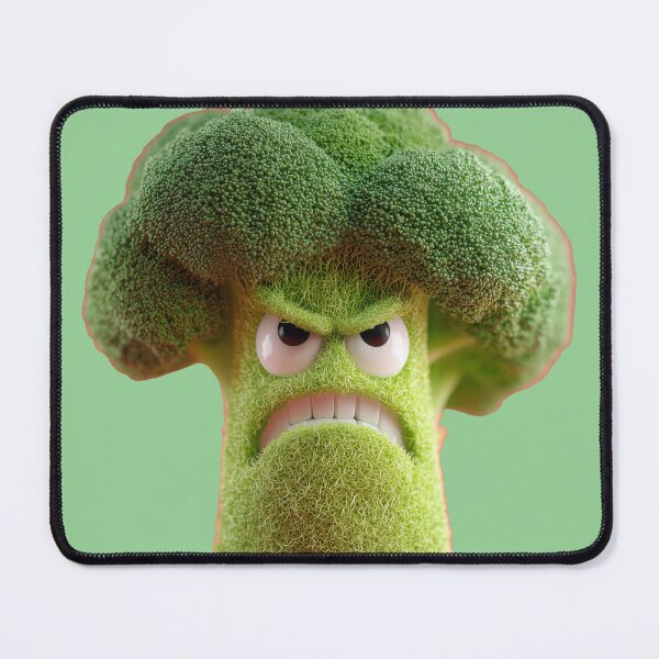 Item preview, Furious Broccoli designed and sold by Magenta Merch.