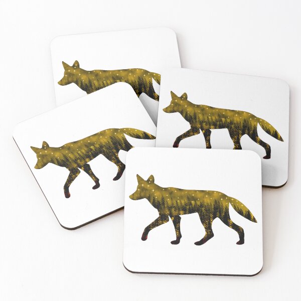 Item preview, Yellow coyote designed and sold by Ana Gorozpe.