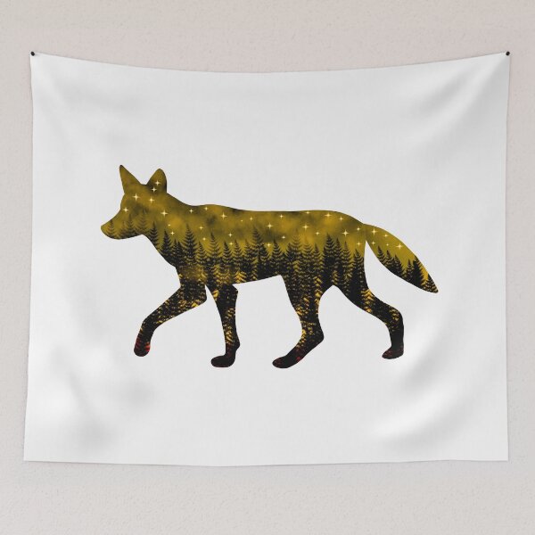 Item preview, Yellow coyote designed and sold by Ana Gorozpe.