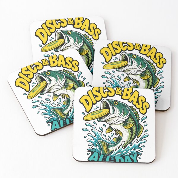 Item preview, Bass Fishing All Day Funny Angler Outdoor designed and sold by VisualArtsOasis.