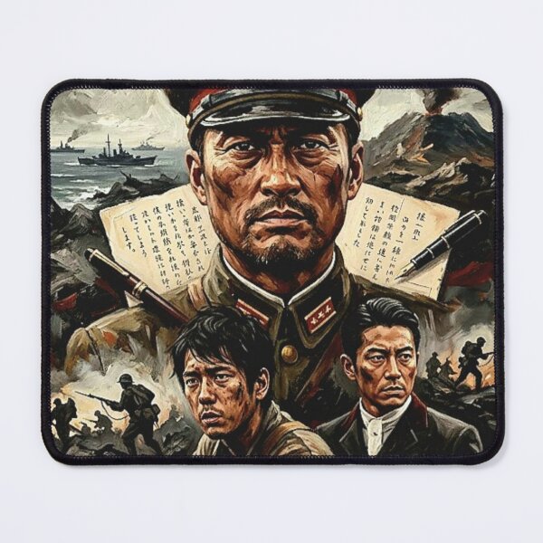 Item preview, The Unspoken War – Letters from Iwo Jima Fine Art Print designed and sold by Art's Diner.