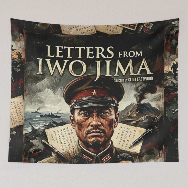 Item preview, The Unspoken War – Letters from Iwo Jima Fine Art Print designed and sold by Art's Diner.